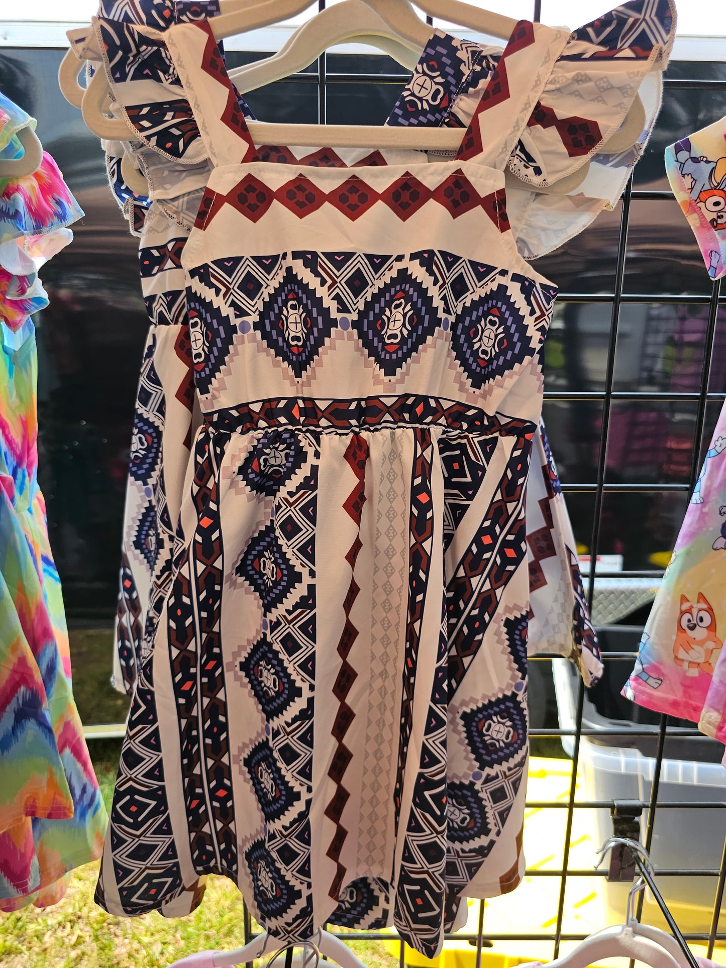 Aztec Girls Dress