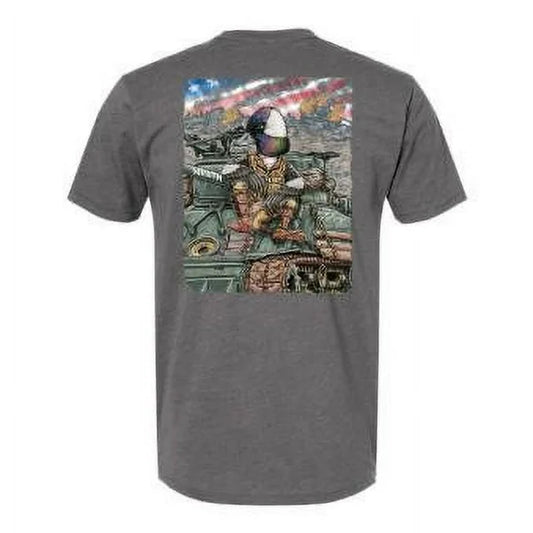 Combat Waterfowl Battlefield Buffy Tee - Short Sleeve - Heavy Metal