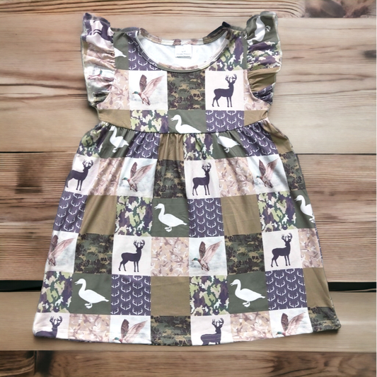 Duck and Deer Dress