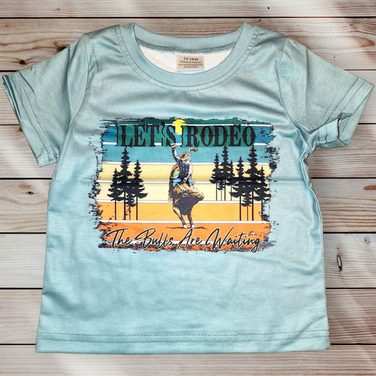 Let's Rodeo, The Bulls are Waiting T-shirt